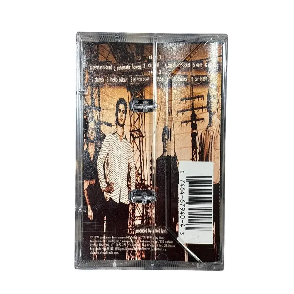 Our Lady Peace Clumsy album vintage 90's cassette tape OOP Supermans Dead 4am